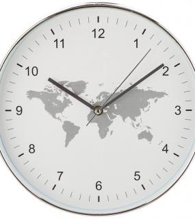 Часы Настенные World Map D=31См