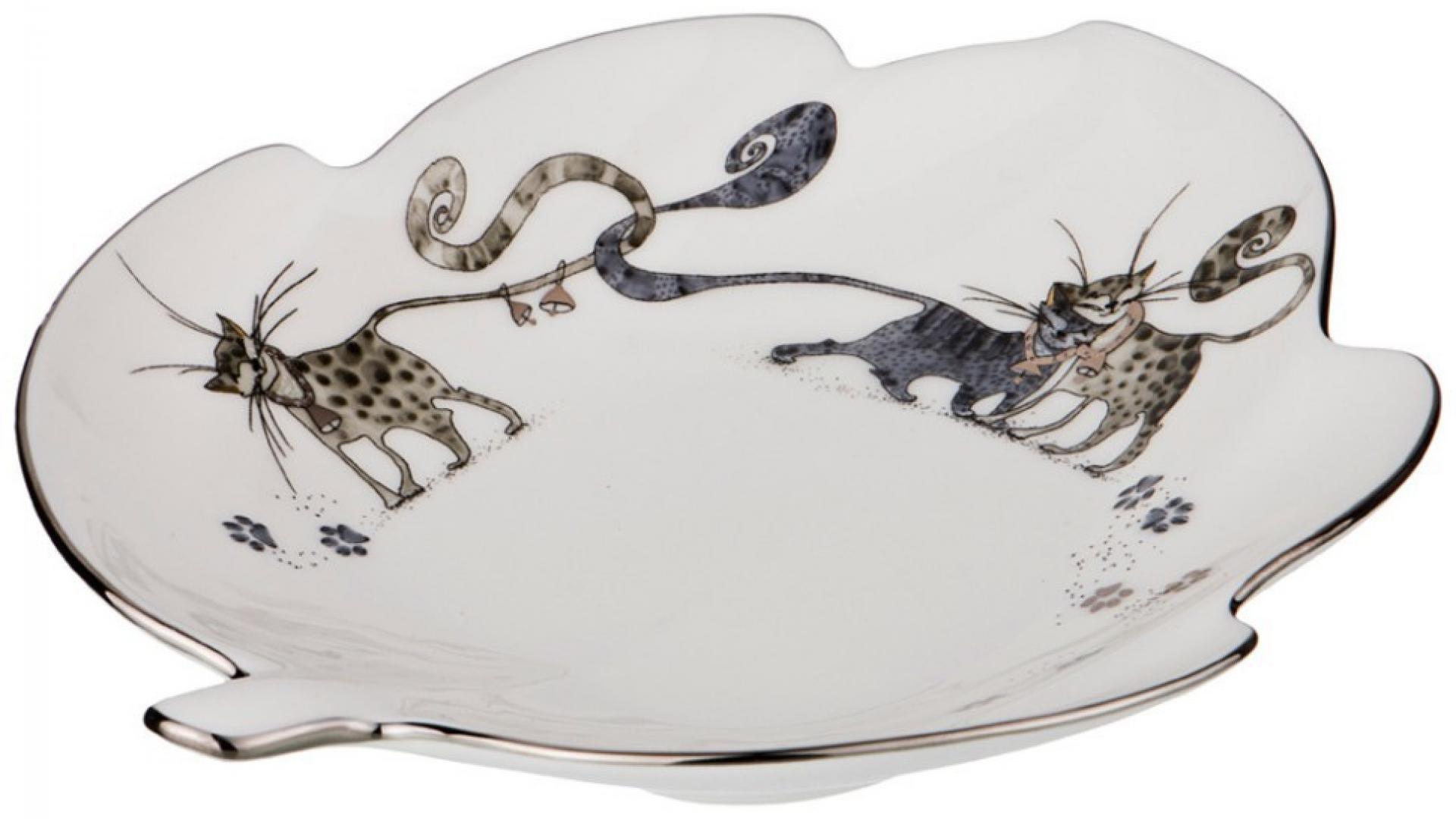 Блюдо Lefard Котики 19*18,5*15,5