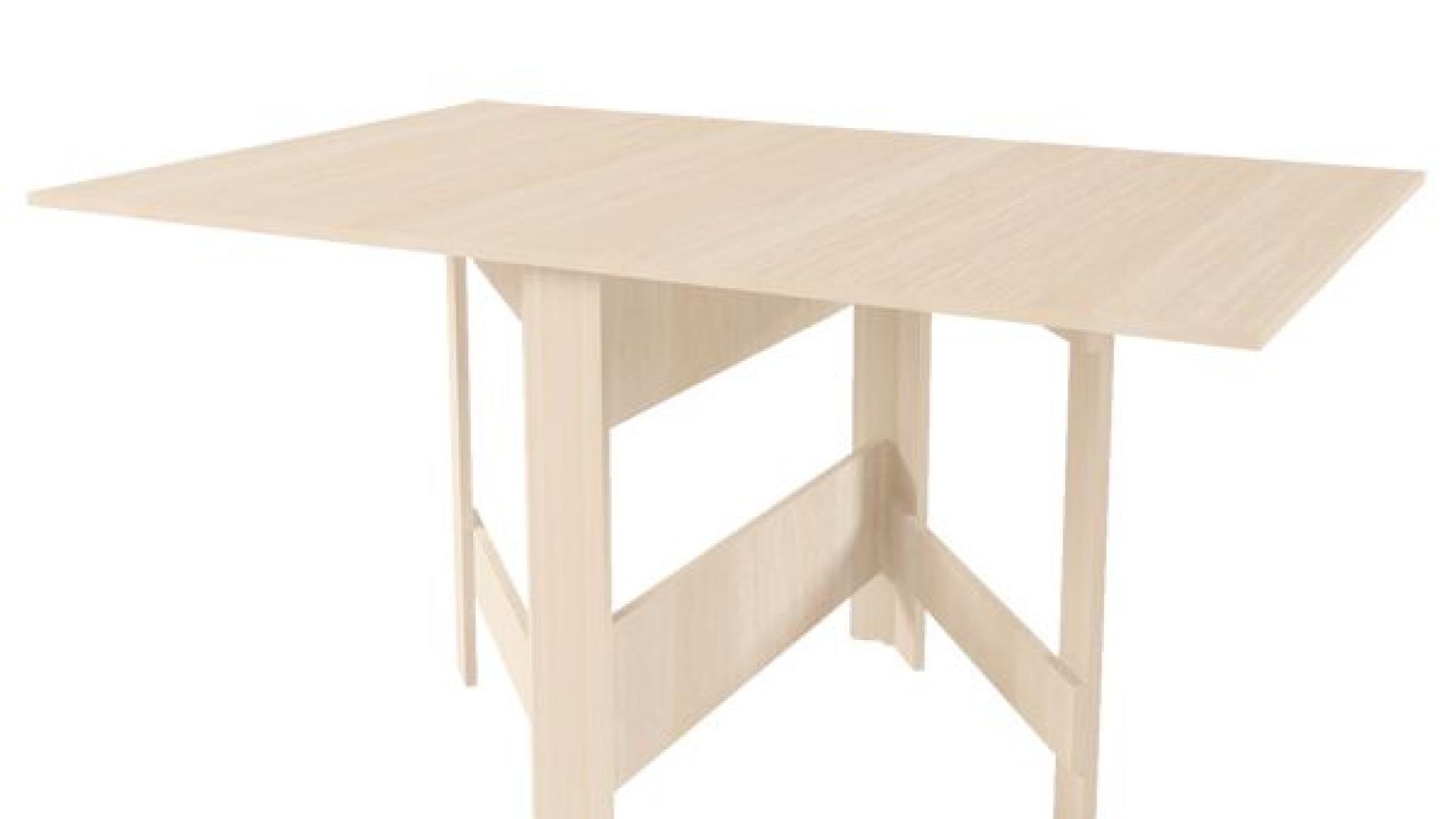 Складной стол для дома узкий